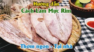 cách làm mực khô rim
